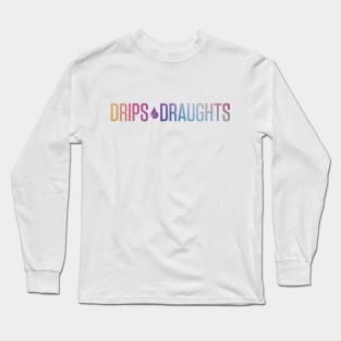 Drips & Draughts Website Logo Long Sleeve T-Shirt